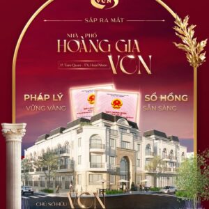 Nhà phố Hoàng Gia VCN