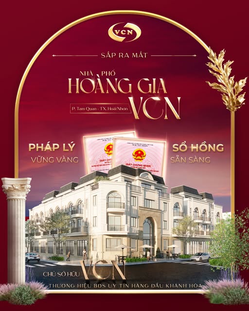 Nhà phố Hoàng Gia VCN