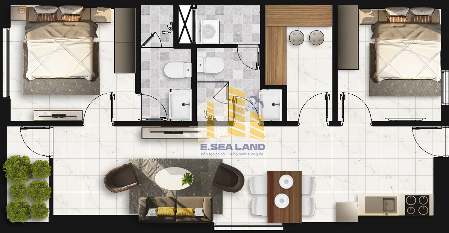 🏙 E.SEA LAND SỞ HỮU GIỎ HÀNG ĐA DẠNG CĂN HỘ CAO CẤP NAPOLEON CASTLE NHA TRANG – VIEW BIỂN – VỊ TRÍ ĐẮC ĐỊA - Ảnh 6